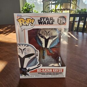 New in Box, Star Wars, Funko Pop 714, Bo-Katan Kryze with Dark Saber